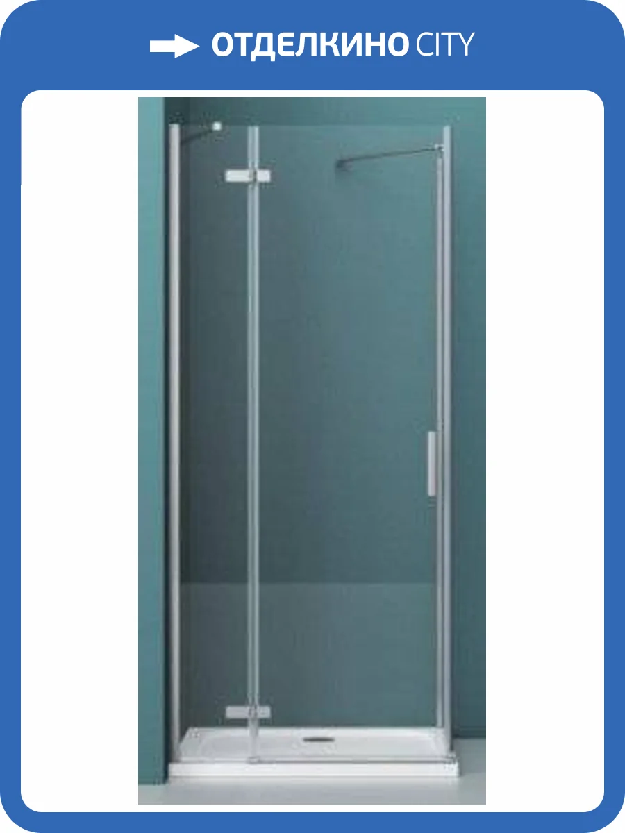 Душевая дверь BelBagno KRAFT-60/30-C-Cr-L фото 2