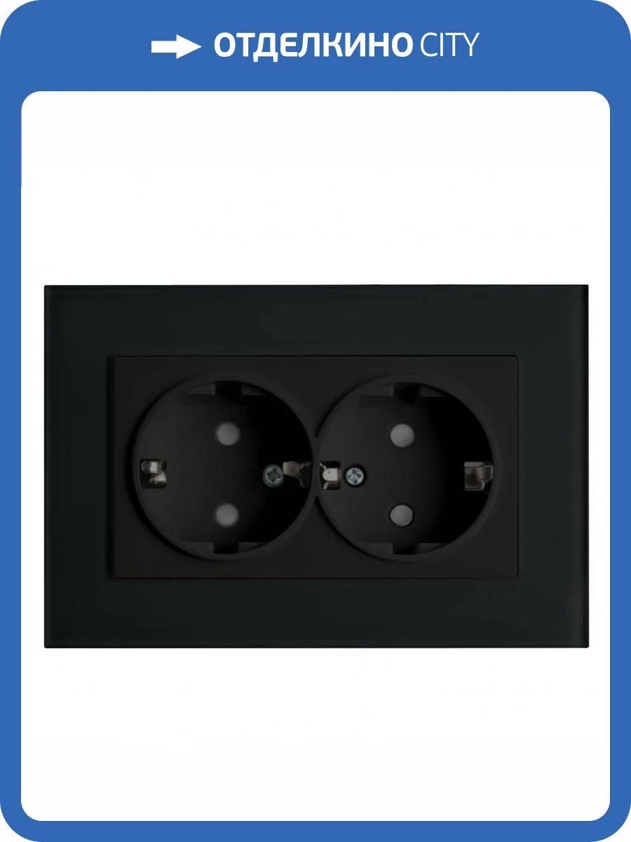 Розетка двойная с защитной шторкой Stekker Эрна 39482 фото 2