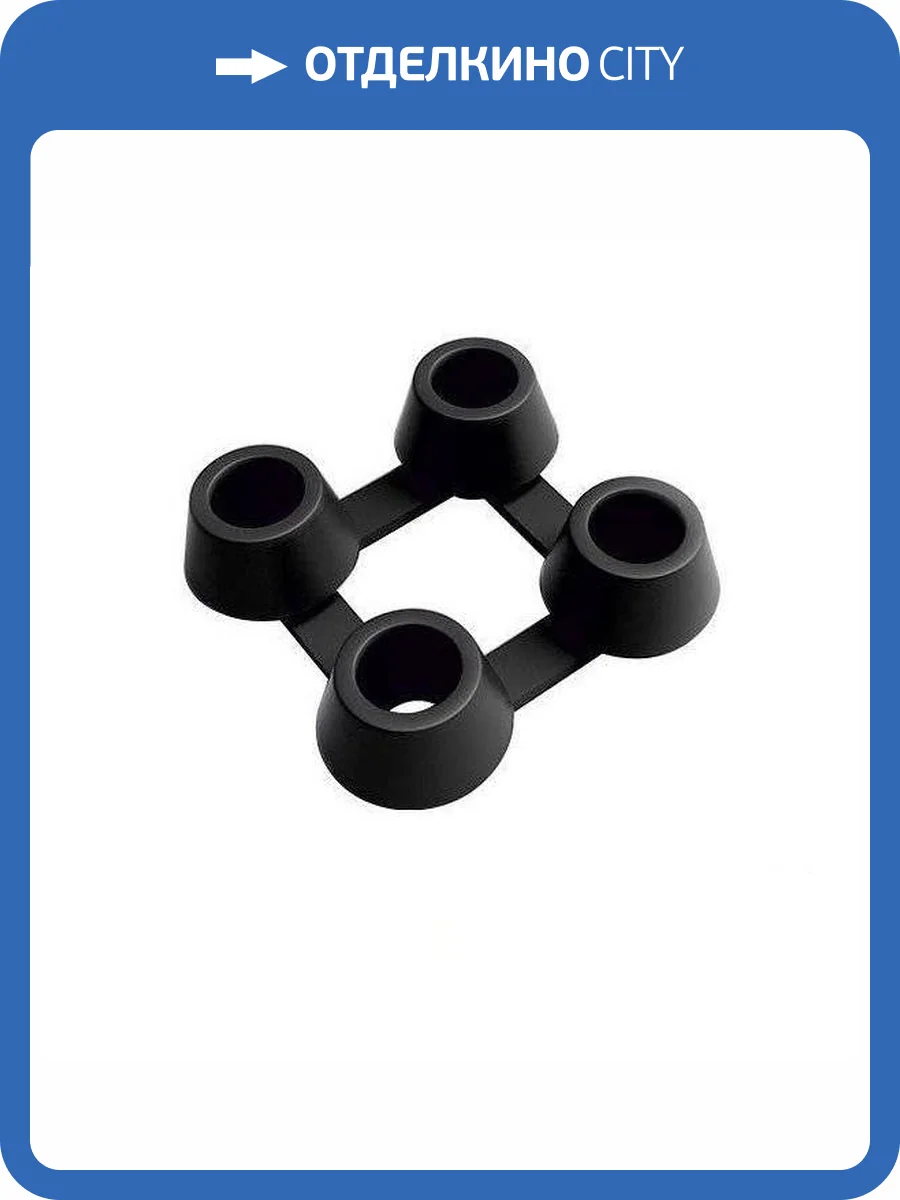 Соединитель для резиновых ковриков 80x80x22 фото 3