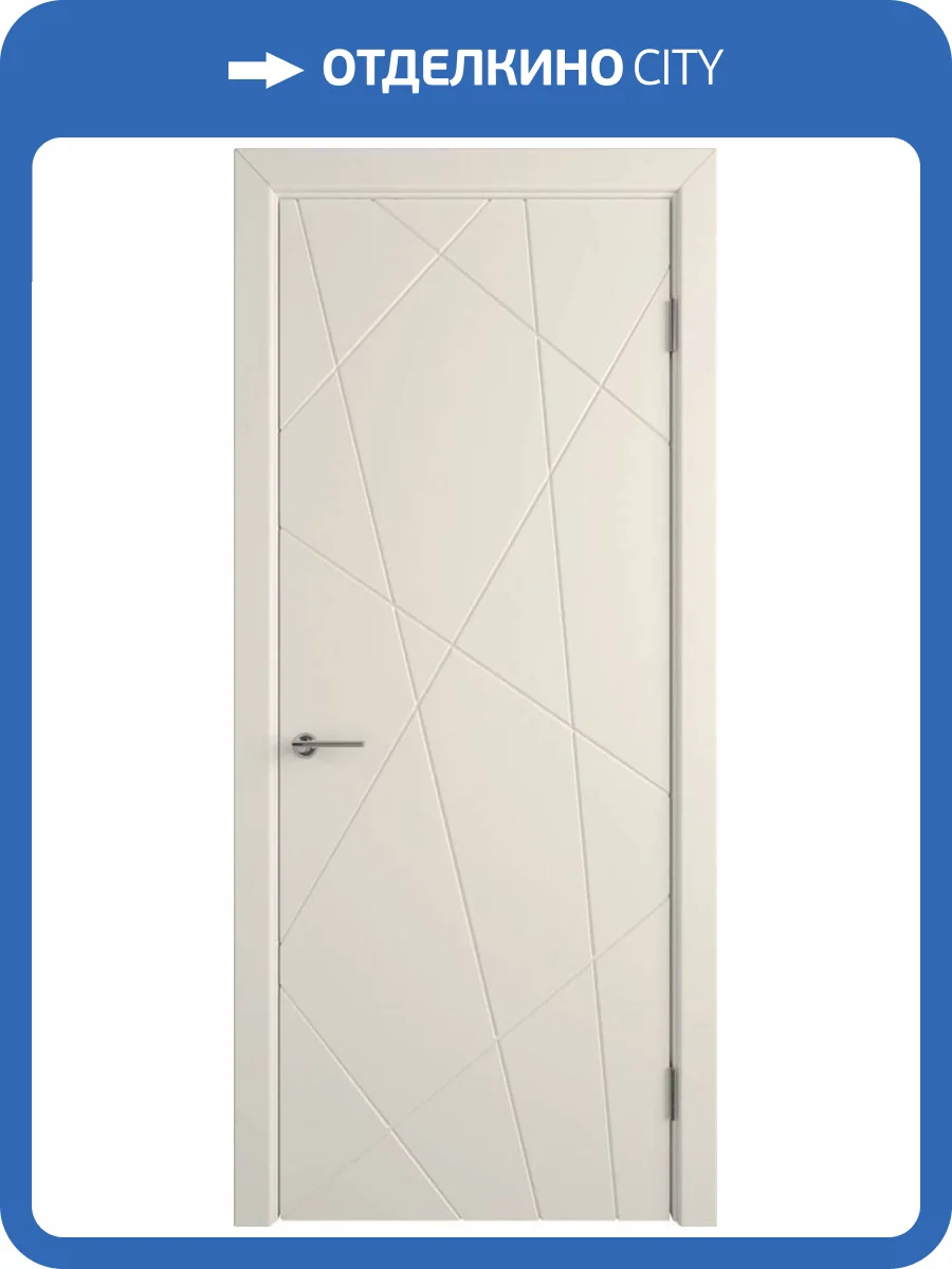 Межкомнатная дверь Владимирская Фабрика Дверей Flitta Ivory 900x2000 фото 2