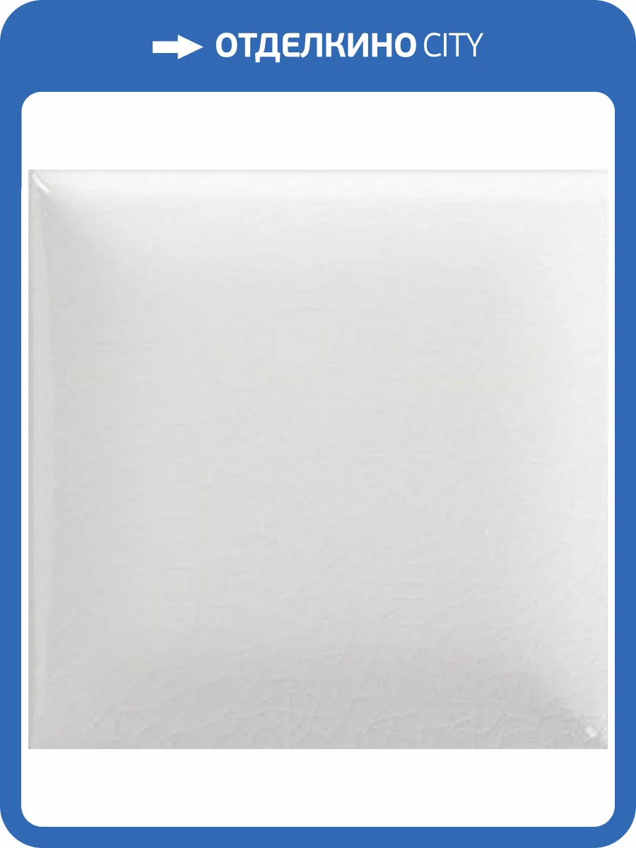 Вставка Amadis Antique Crackle Taco Whitecrack 7.5x7.5 фото 2