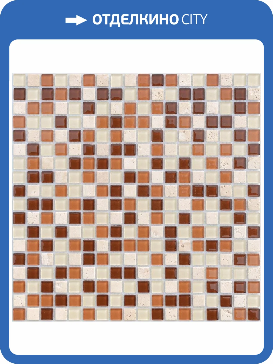 Мозаика LeeDo Naturelle 4 Baltica (1.5x1.5) 30.5x30.5 фото 2