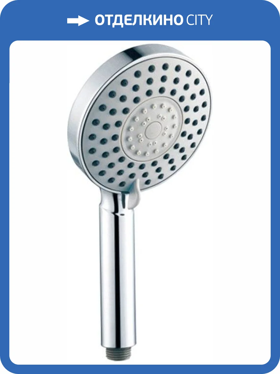 Лейка для душа Bravat Line P7094C-RUS хром фото 3