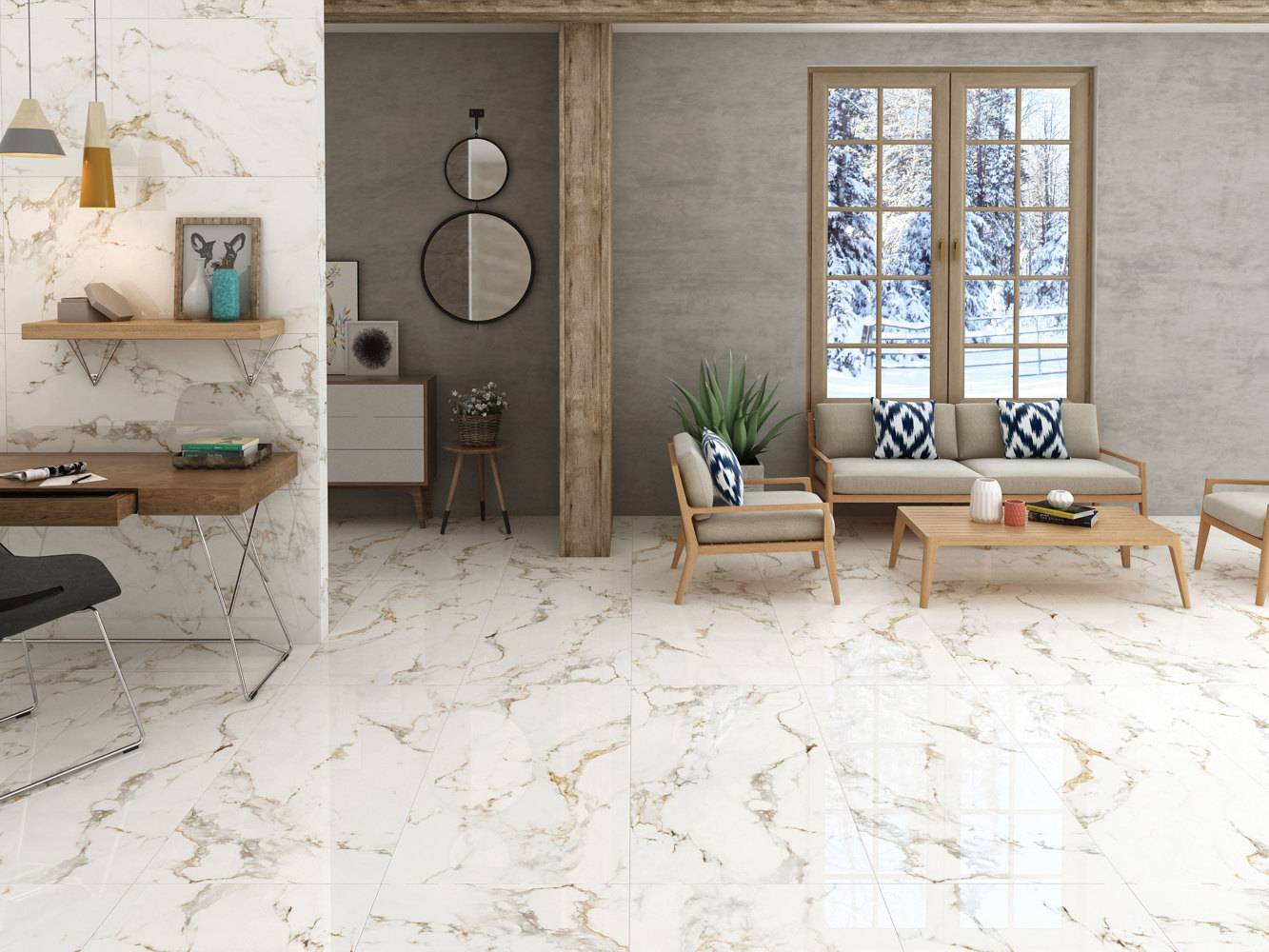 Керамогранит Asia Pacific Golden waves NP Grossy Polished 60x120 фото 2