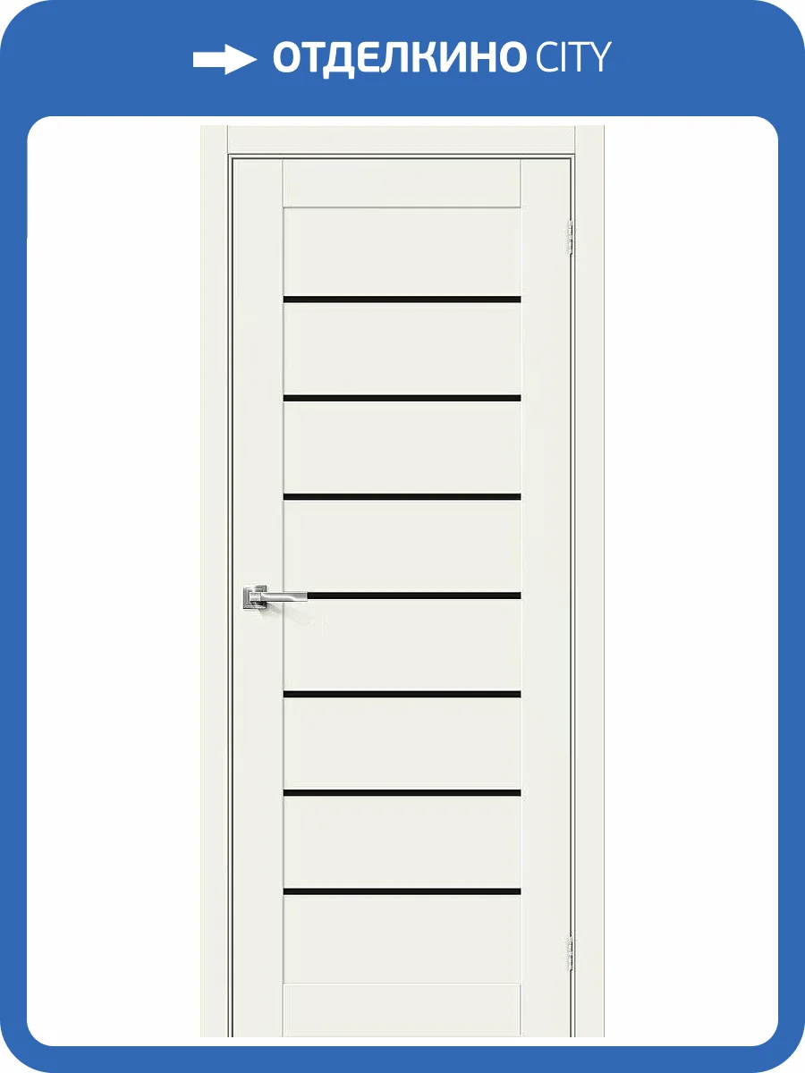 Межкомнатная дверь Bravo 092-0444 Браво-22 White Mix 200x60 фото 2