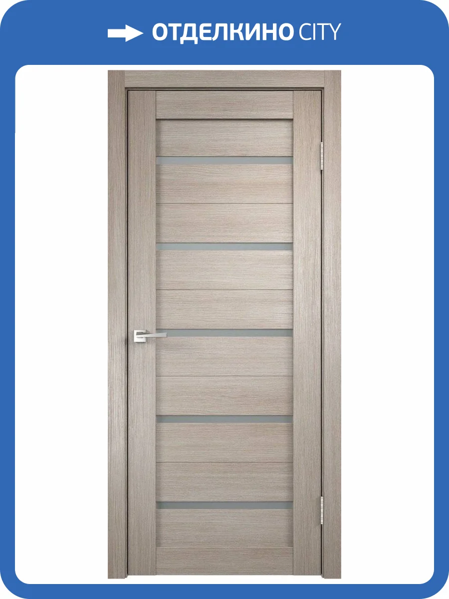 Дверное полотно экошпон VellDoris DUPLEX VD010103 Мателюкс Капучино 400x2000 фото 2