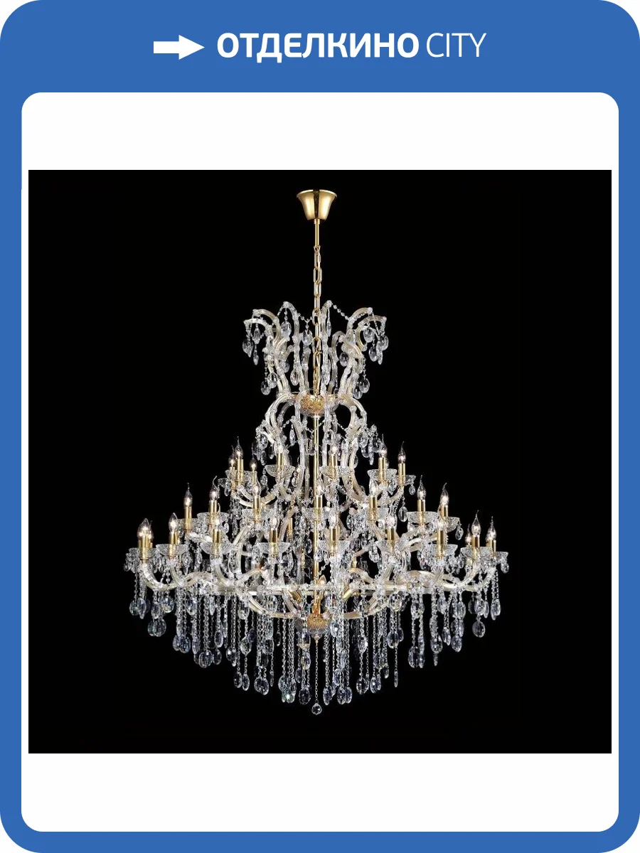 Люстра Crystal Lux Hollywood Sp53 Gold фото 3