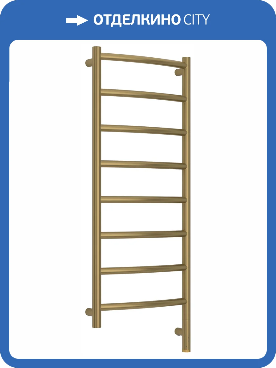 Полотенцесушитель электрический Сунержа Галант 3.1 32-6001-1040 Золотой шёлк, 100x40 фото 5
