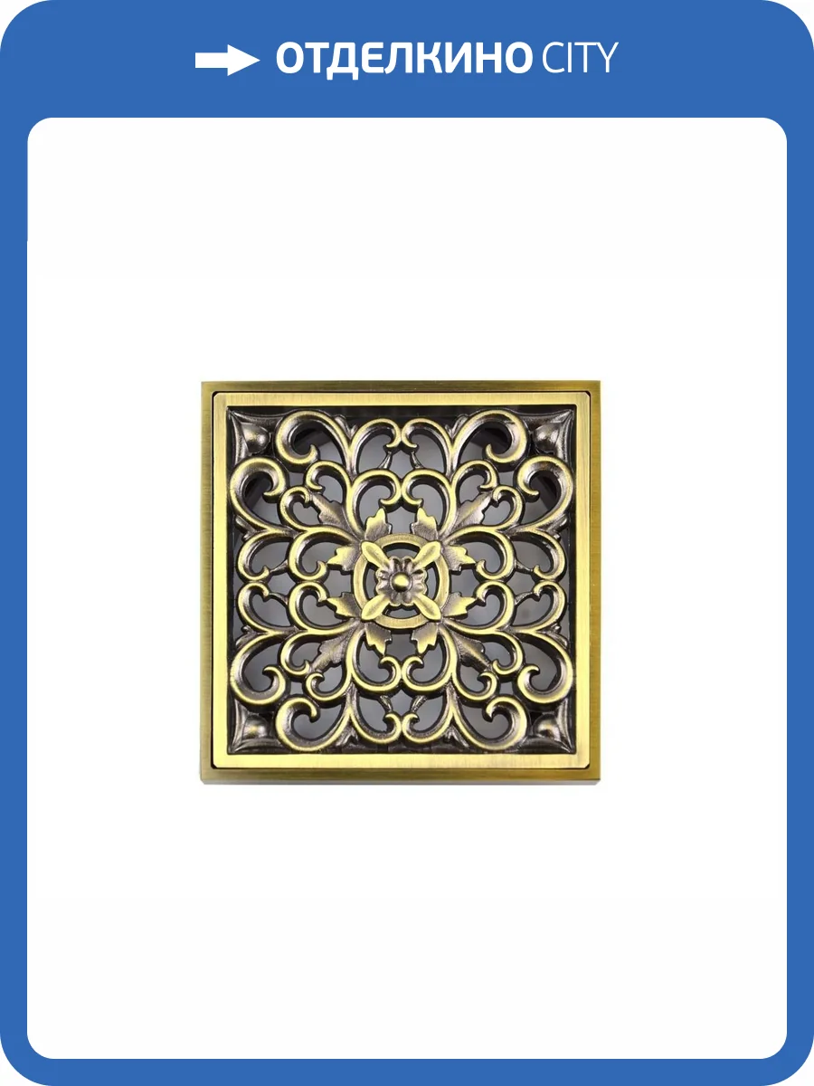 Решетка Bronze de Luxe 21962 узоры фото 5