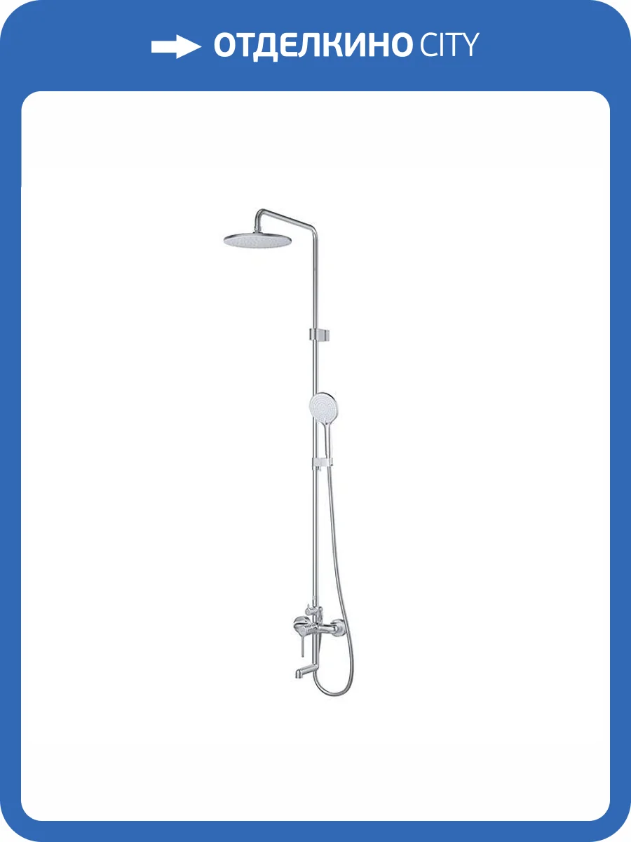 Душевая стойка Iddis Aiger AIGSB3Fi06 хром фото 3