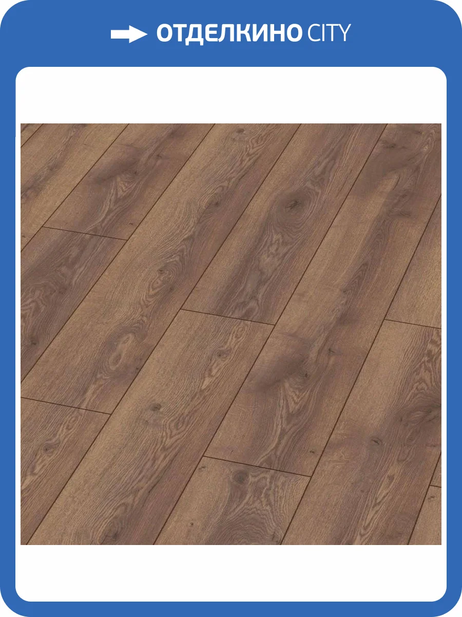 Ламинат Kronotex Mammut Plus 10/33 4V D4726 Дуб Горный Коричневый 1845x244 фото 3