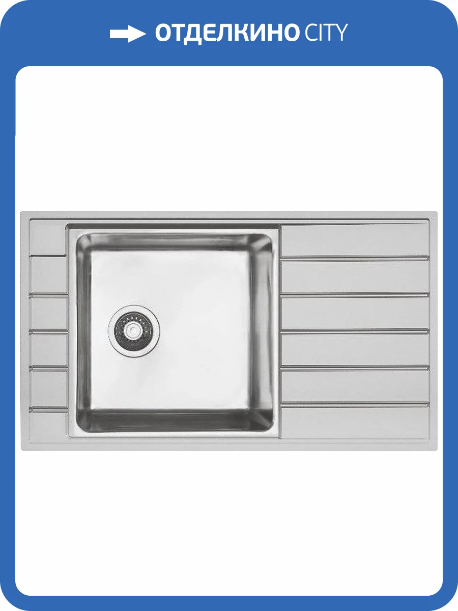Мойка кухонная Seaman Eco Roma SMR-8650A без отверстий фото 3