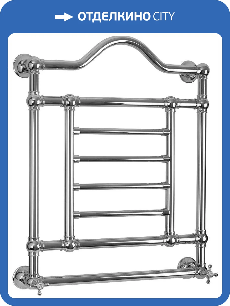 Полотенцесушитель водяной Migliore Edward 20318 85x68, хром фото 3