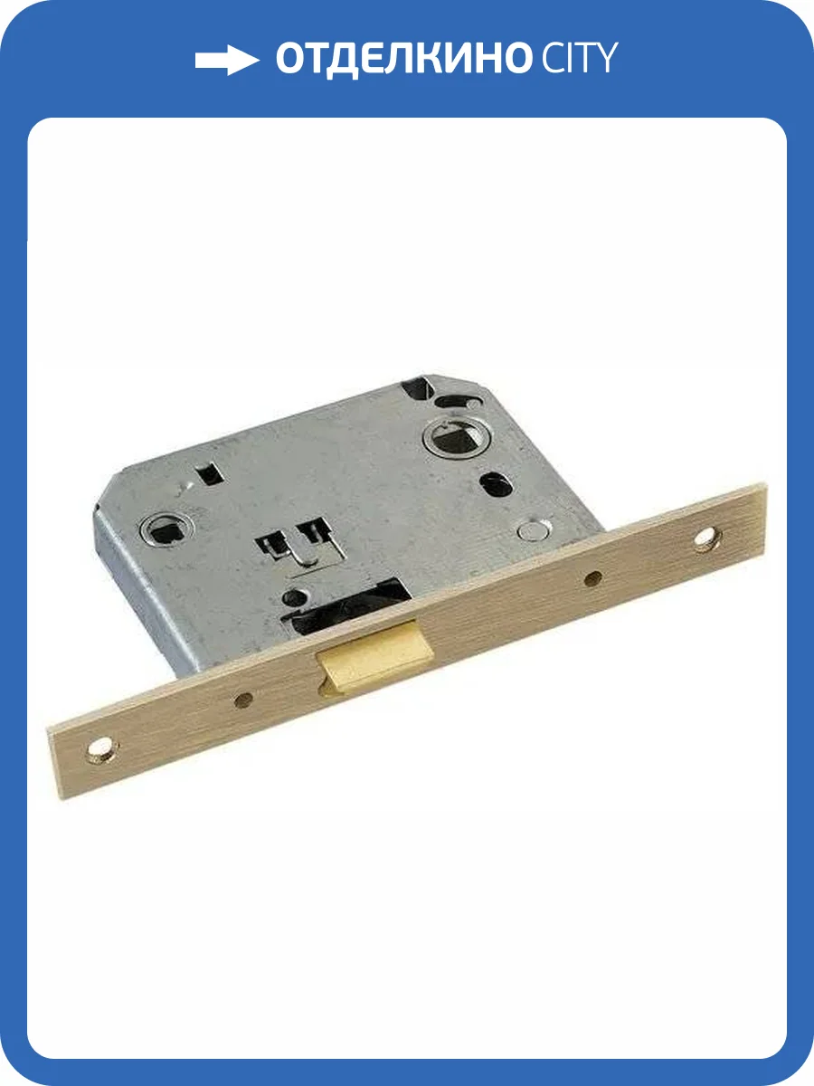 Защелка Morelli 2070P AB бронза, бесшумная, сантехническая фото 3