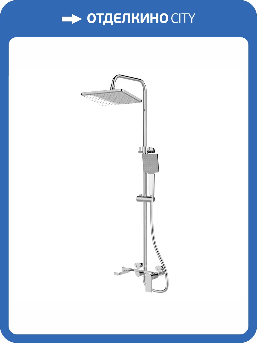 Душевая стойка Knotlor Vigor KN-72 хром фото 13