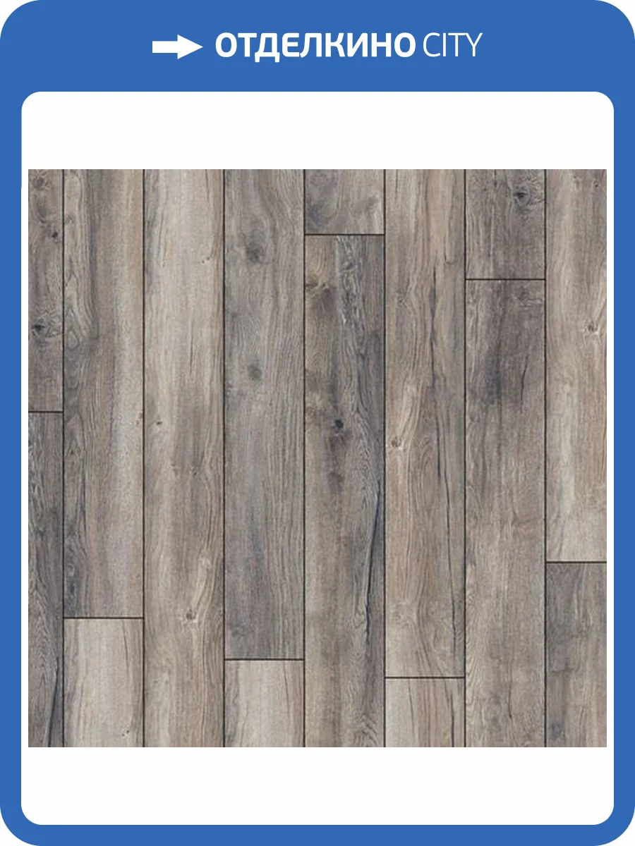 Ламинат Kronotex Amazone Aqua 10/33 4V D3572 Дуб Портовый Серый 1380x157 фото 4