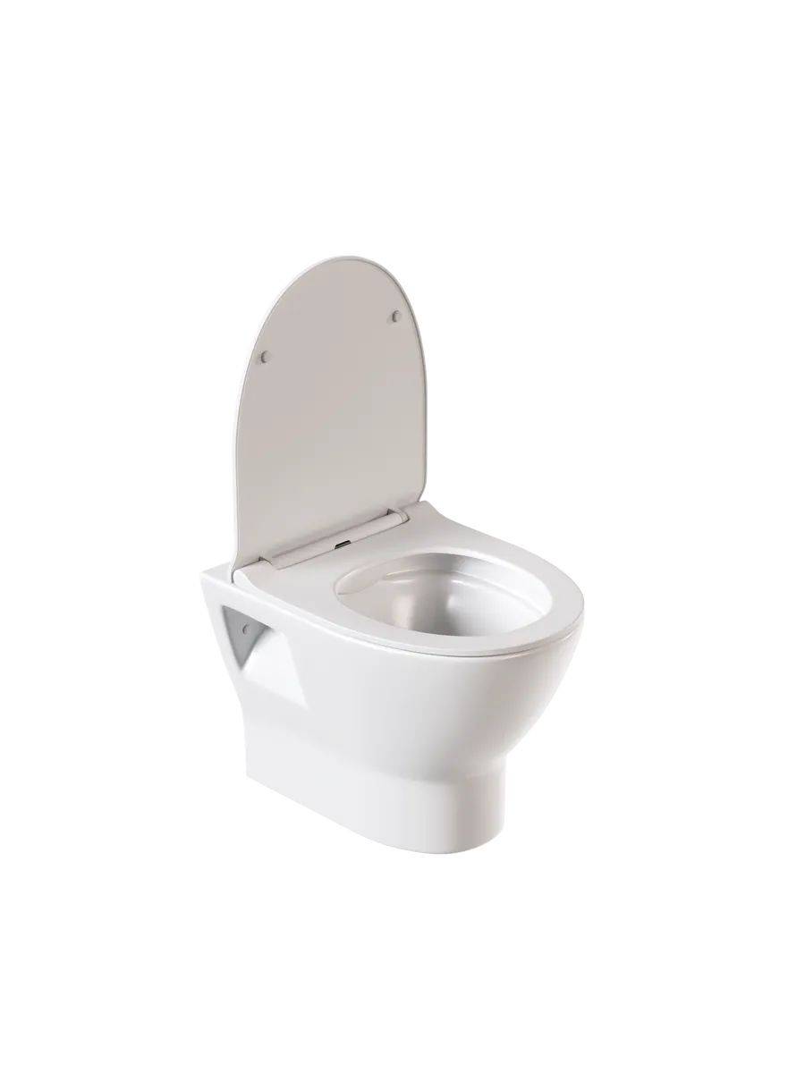 Унитаз подвесной Watersense Belinda W00149 безободковый, сиденье микролифт фото 11