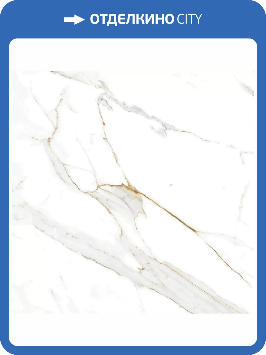 Керамогранит Absolut Gres Regal Carara AB 1002G Gloss 60x60 фото 12