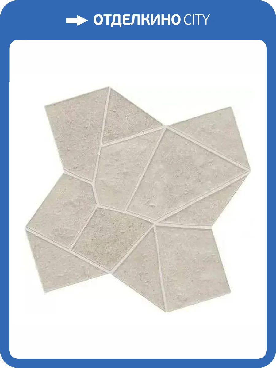 Керамогранит WOW Trencadis 134266 Gaudi Rila 10 mm 25.5x25.5 фото 3