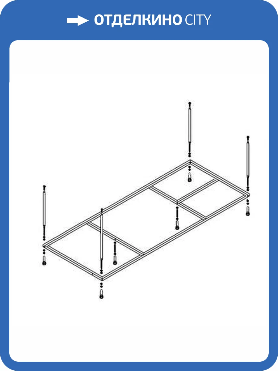 Каркас для ванны Cezares PLANE-200-90-MF-R фото 2