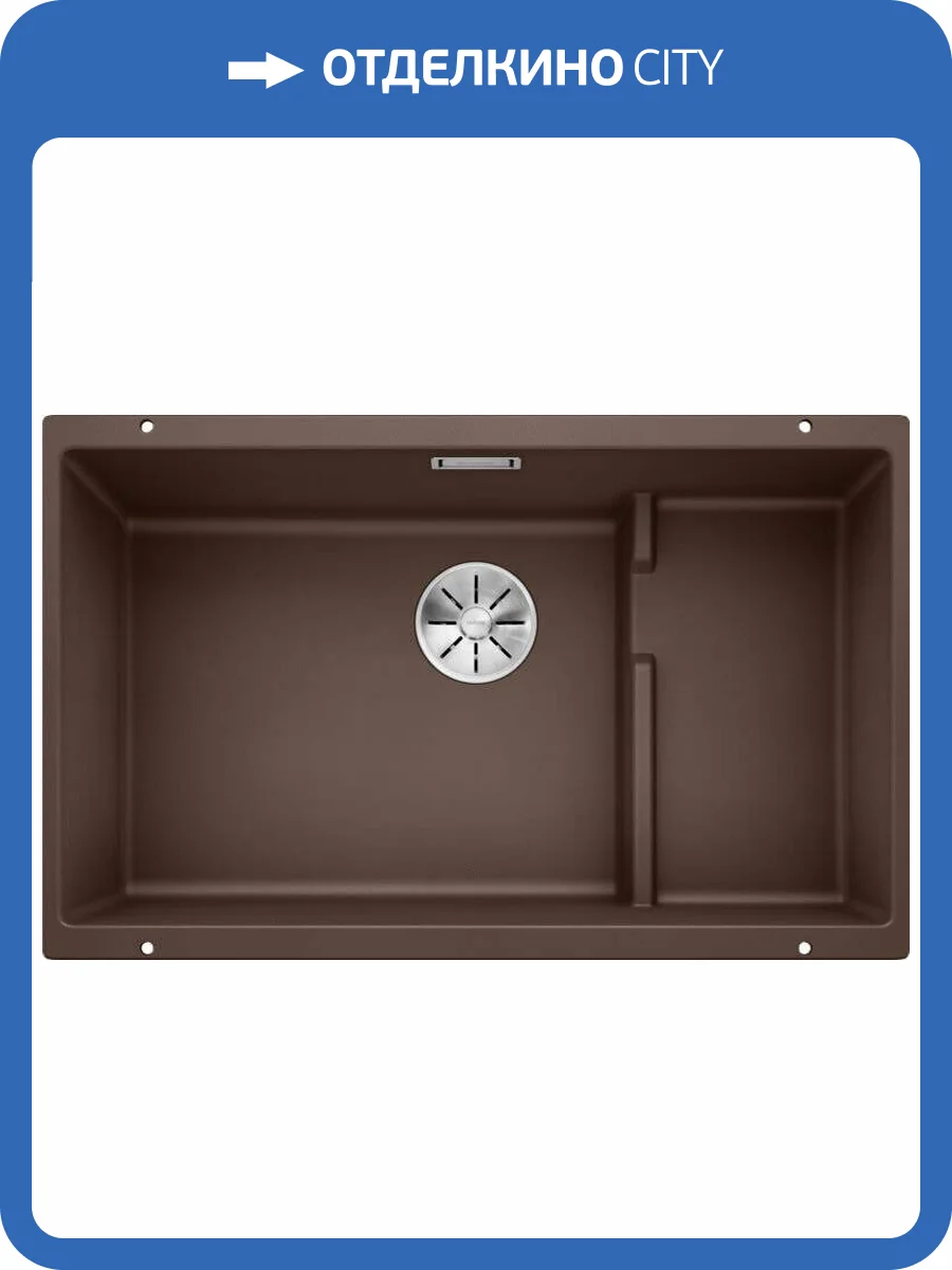 Мойка кухонная Blanco Subline 700-U Level 523547 кофе фото 5