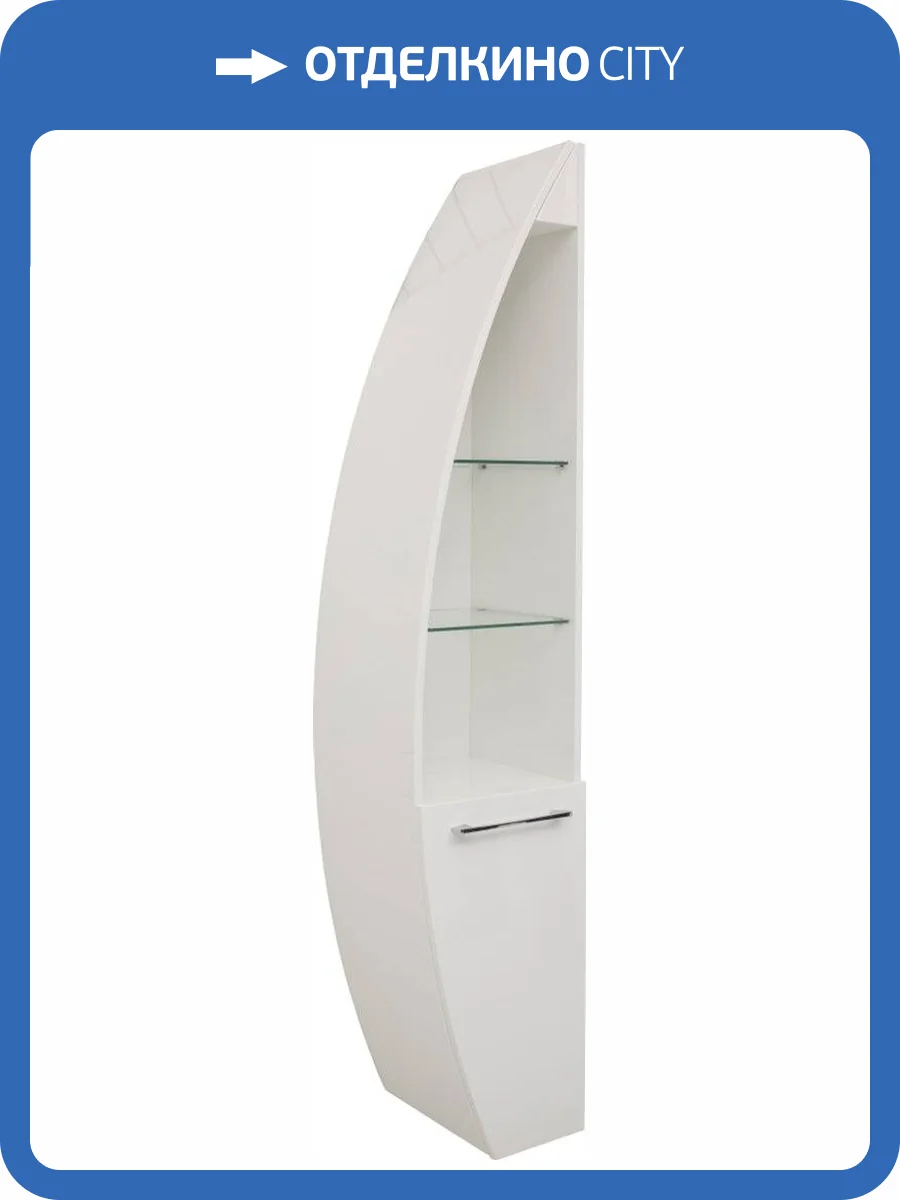 Шкаф-пенал De Aqua Эскалада RS0 L открытый фото 15