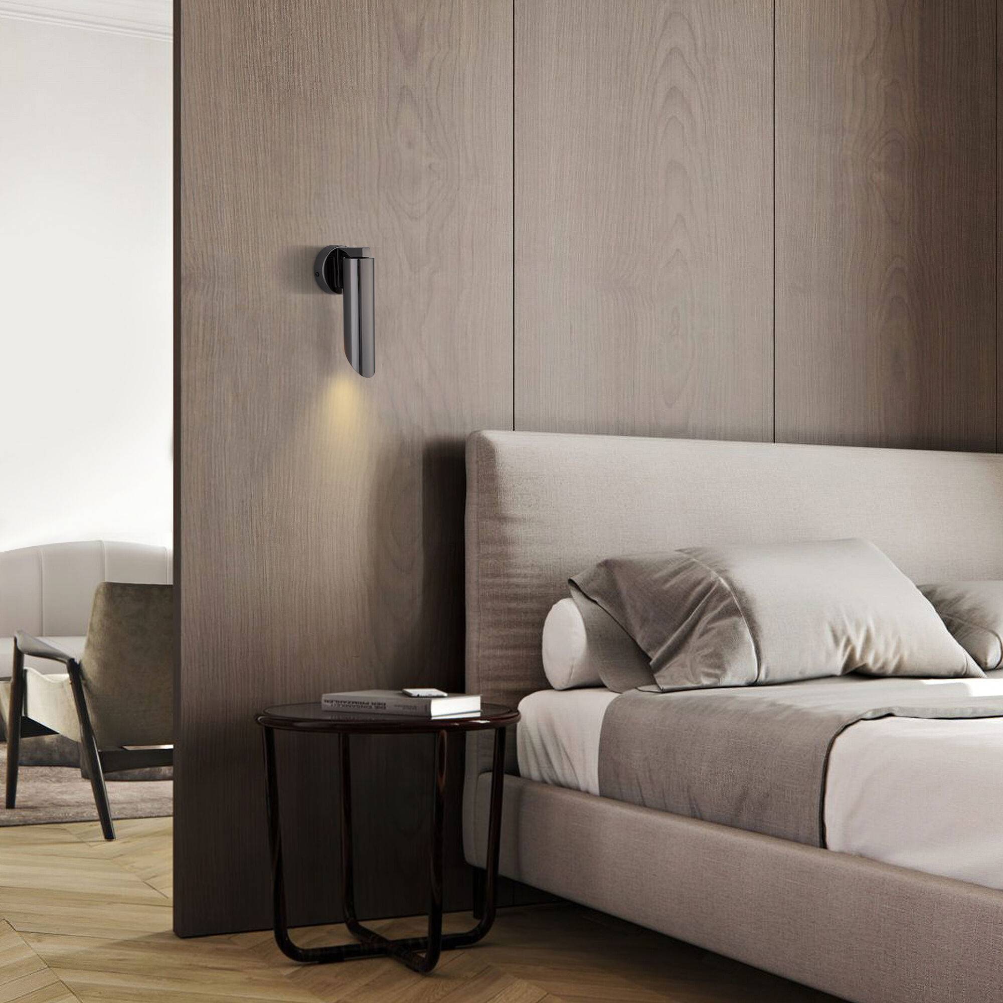 Настенный светильник Eurosvet Wing 40037/1 черный жемчуг фото 4