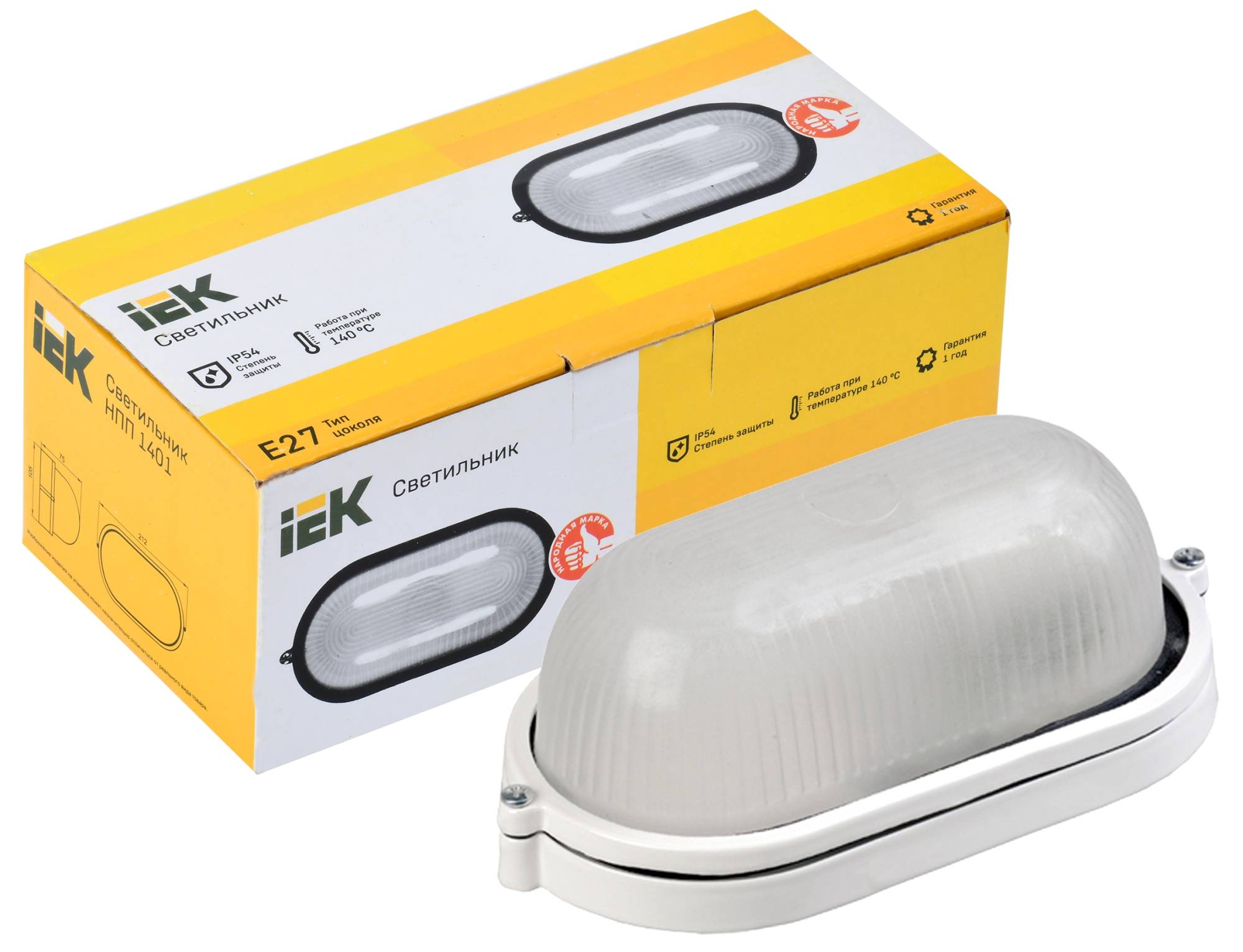 Настенно-потолочный светильник IEK НПП1401 LNPP0-1401-1-060-K01 фото 2