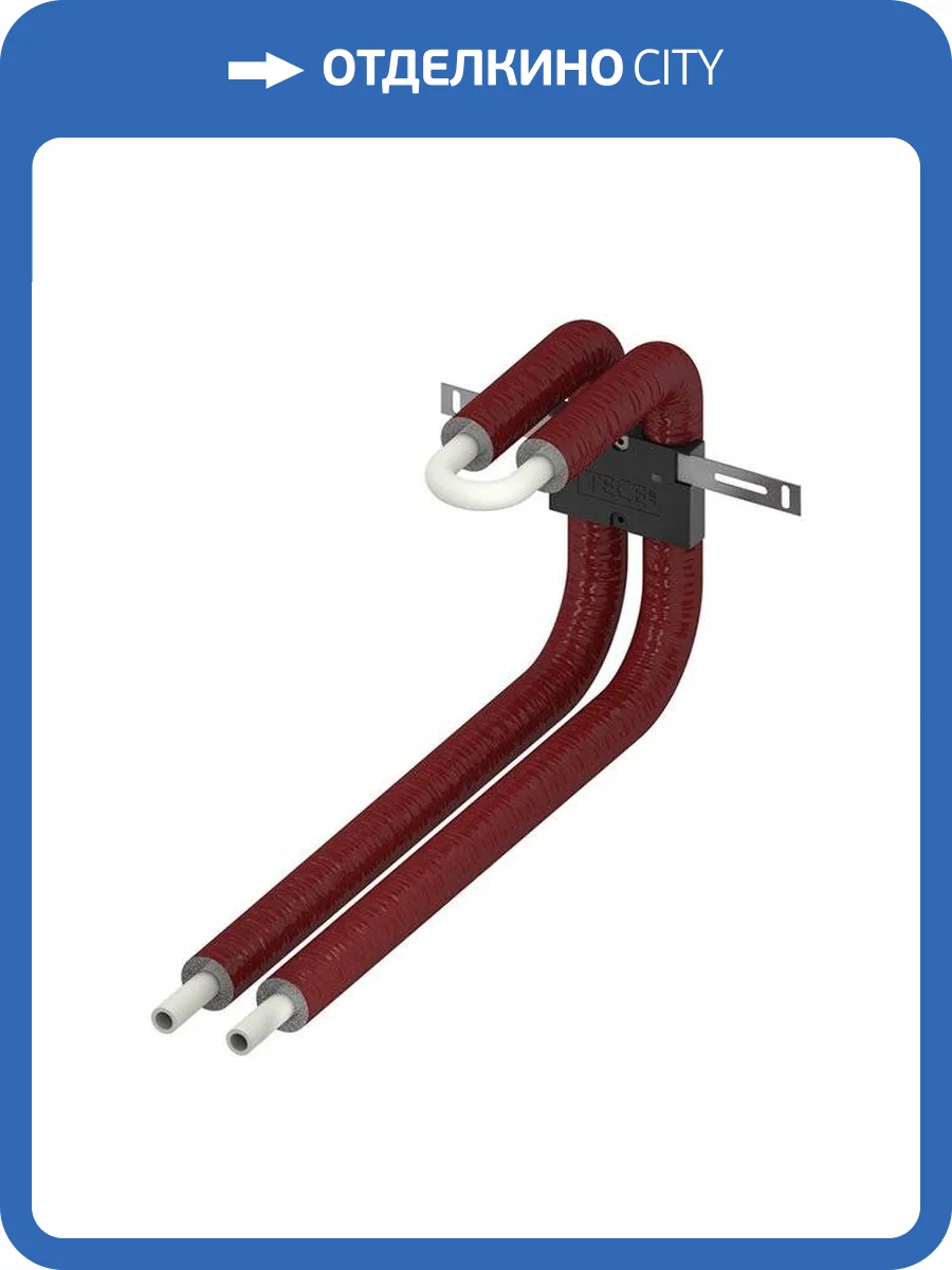 Монтажный узел TECE TECEflex для подключения компактных радиаторов со встроенным вентилем, настенный фото 3