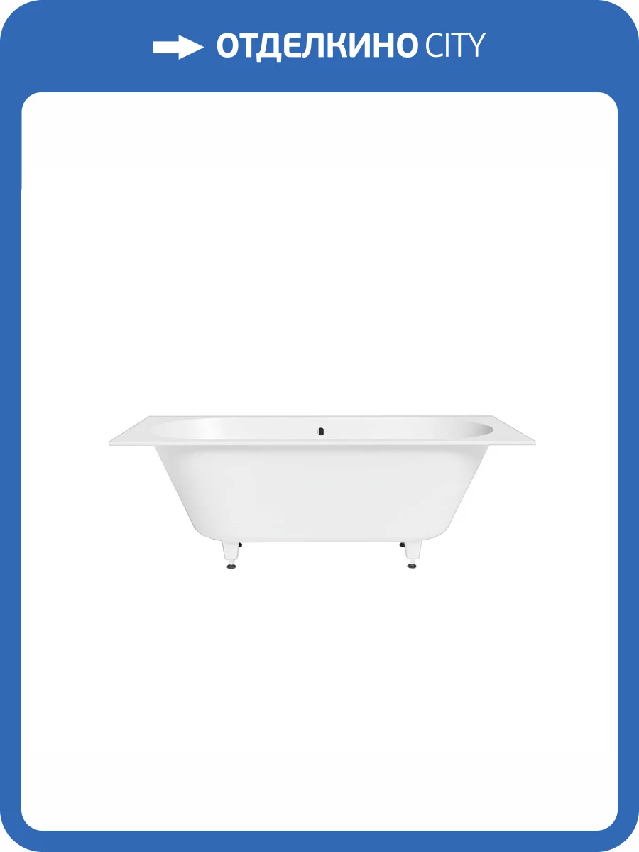 Ванна из искусственного камня Salini Ornella 104613G 170x70 белая глянцевая фото 8