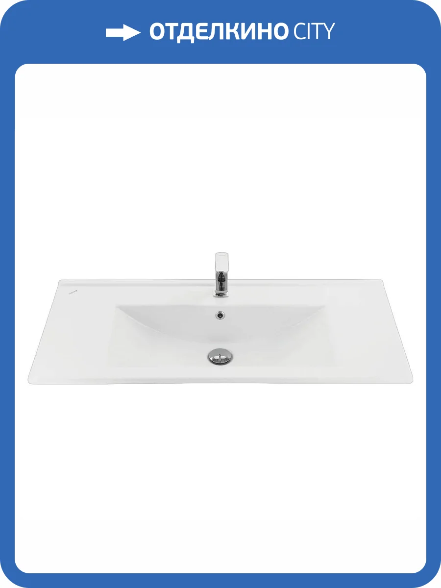 Раковина Creavit Su SU100-00CB00E-0000 100 см фото 5