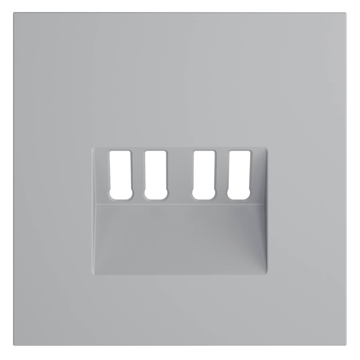 Лицевая панель для акустической розетки Voltum S70 VLS001516 серый фото 2