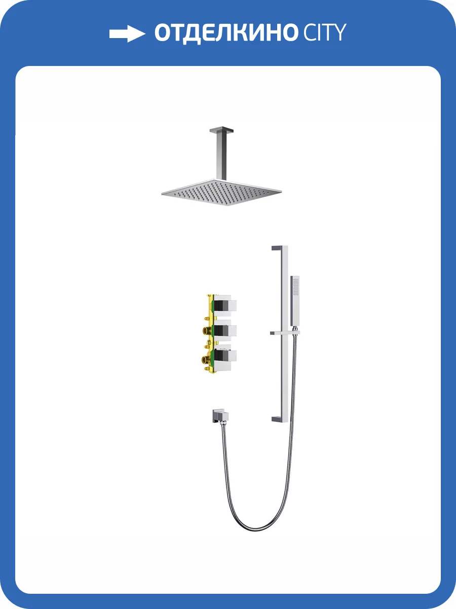 Душевая система Timo Selene SX-2229/00SM хром, с термостатом фото 5