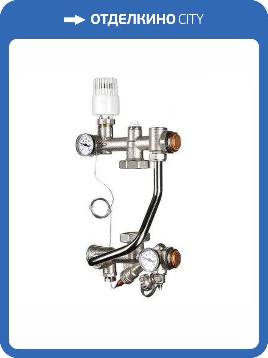 Насосно-смесительный узел VALTEC без насоса, монтажная длина насоса 130 мм TECHNOMIX фото 3