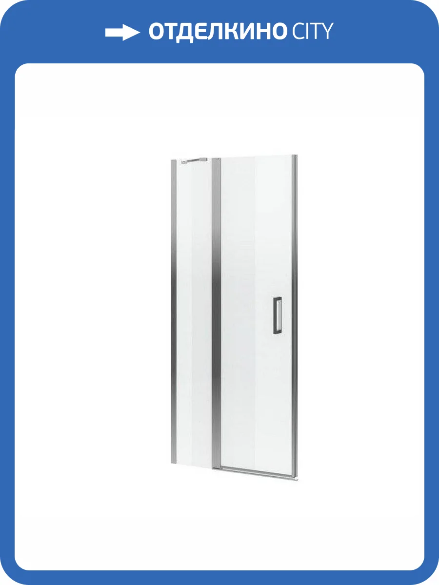 Душевая дверь со стенкой EXCELLENT Mazo 90 см (хром) фото 4