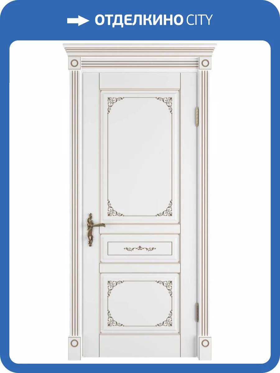 Межкомнатная дверь Владимирская Фабрика Дверей Afina Polar PC 600x2000 фото 2