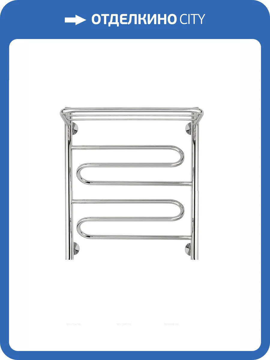 Полотенцесушитель электрический Secado Валенсия 4603777453732 1 СП 60x40, L, хром фото 5
