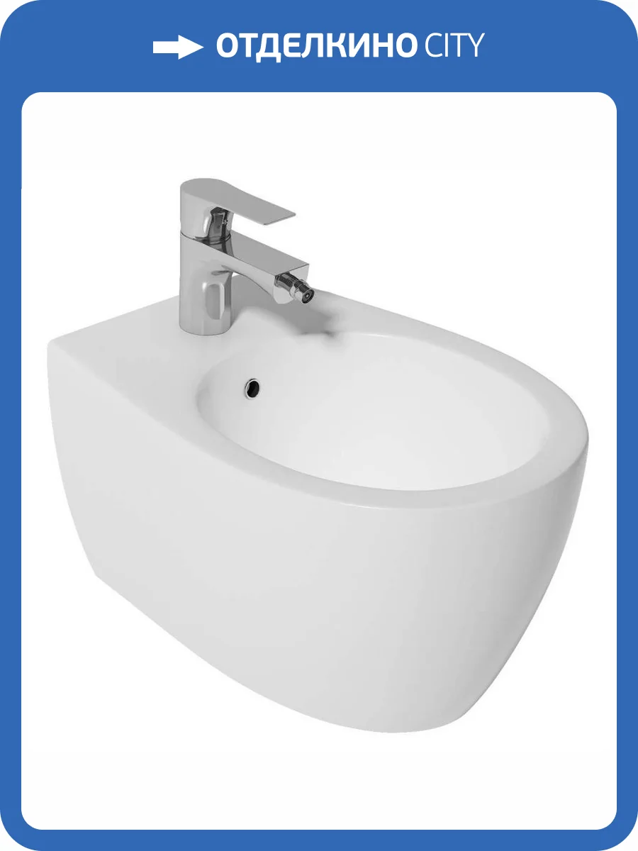 Биде подвесное Isvea Sentimenti Neo 10AR41010SV-2L белое матовое фото 6