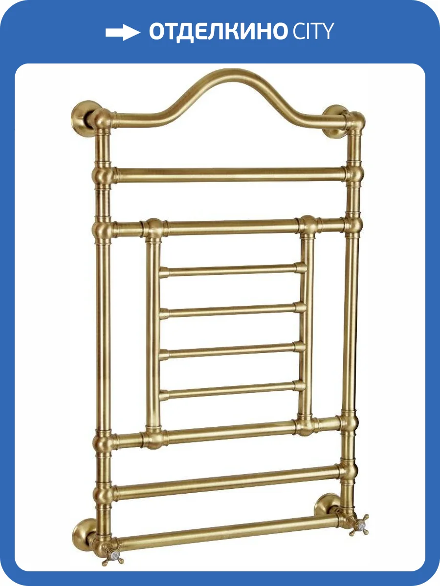 Полотенцесушитель электрический Migliore Edward 20314 107x68 см, L, бронза фото 3