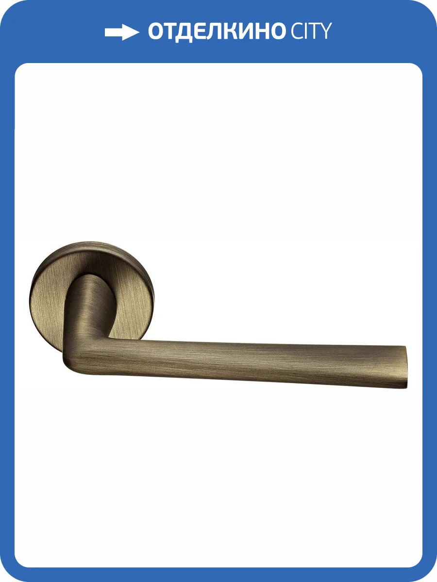 Дверная ручка Morelli THE FORCE R5 CAFFE кофе толщина розетки - 7мм фото 3