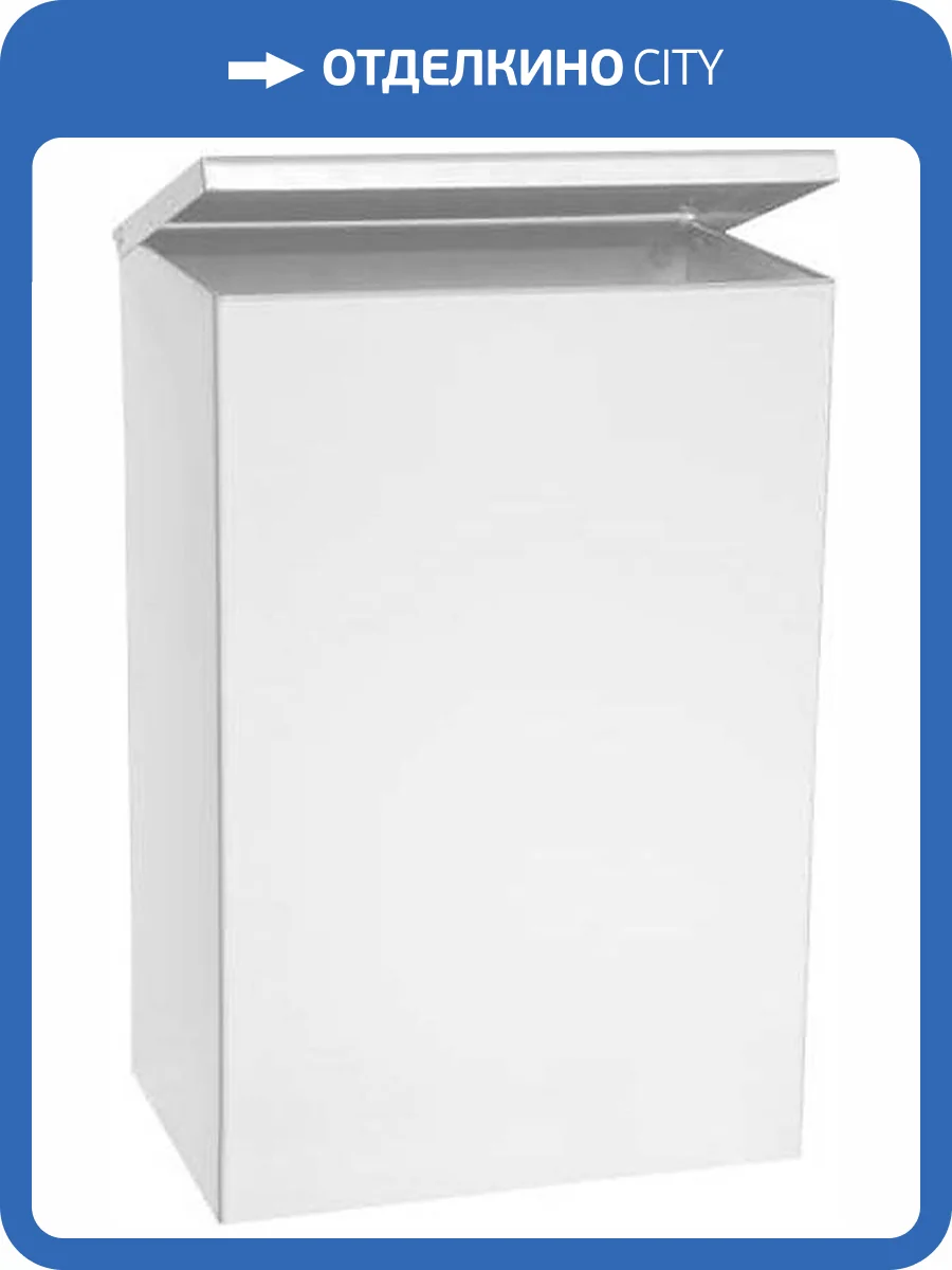 Мусорное ведро Bemeta Hotel 101915054 белый, подвесное, 6л фото 3