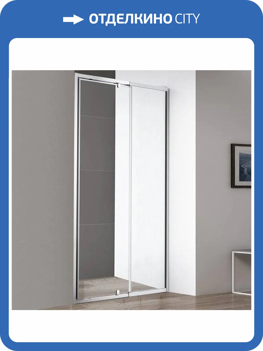 Душевая дверь в нишу Cezares Variante B 1 100/110 C Cr фото 5