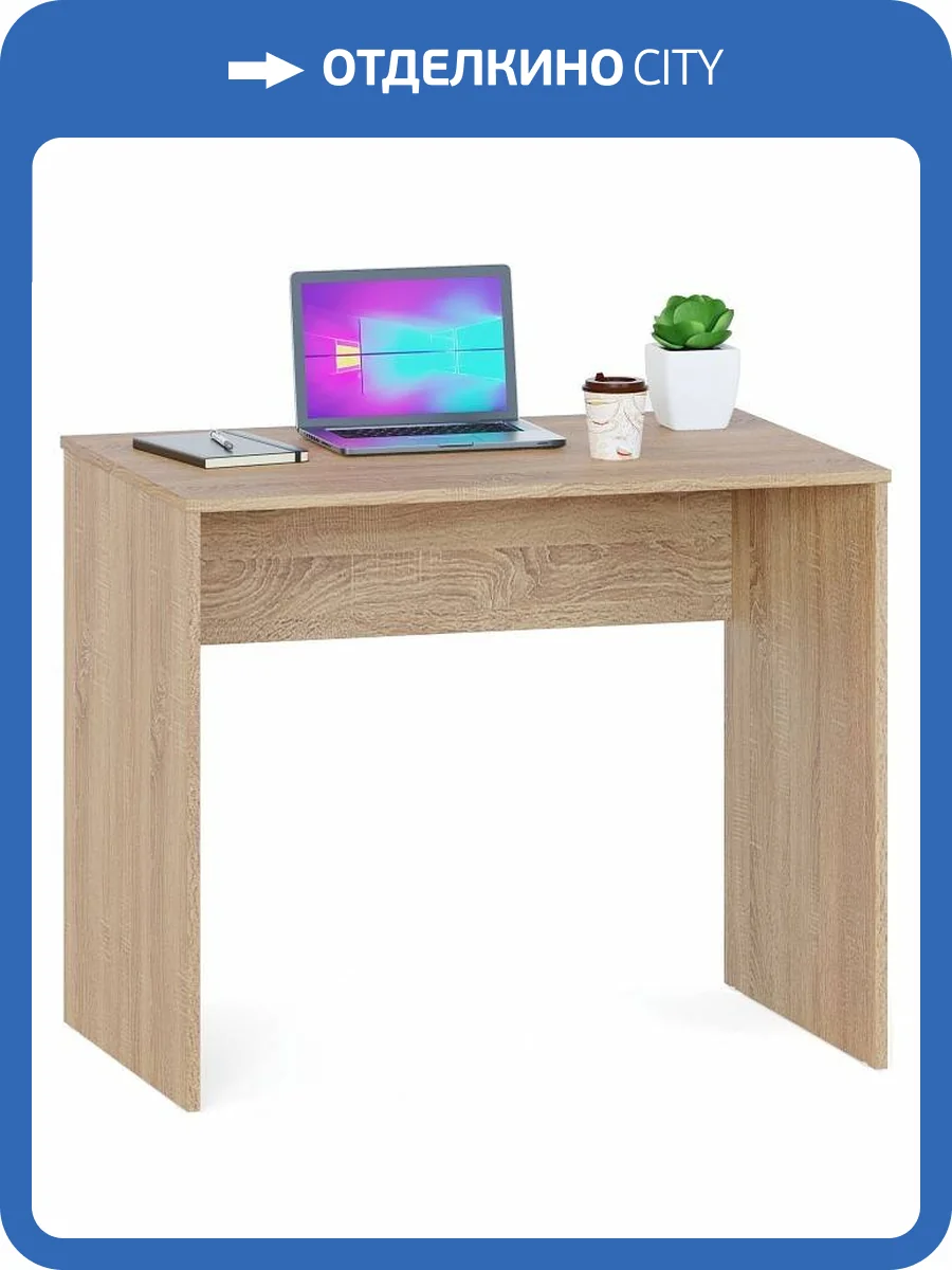 Стол письменный Сокол СПМ-350 00-00016298 Дуб сонома фото 4