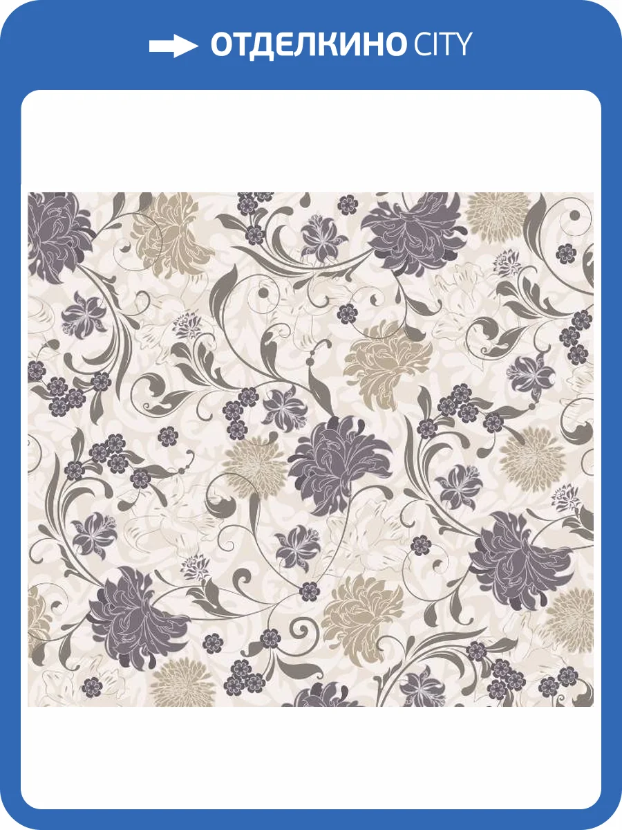 3D Фотообои Artegrafico «Цветочная стена с узорами» RS-005 акварель фото 2