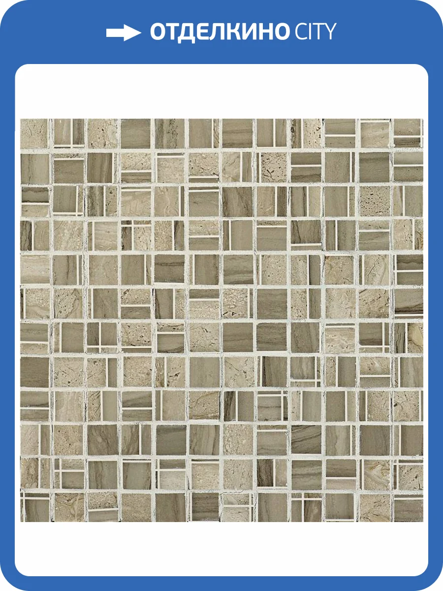 Мозаика Italgraniti Marmi Imperiali MM1130M Mosaico Line 30x30 фото 4