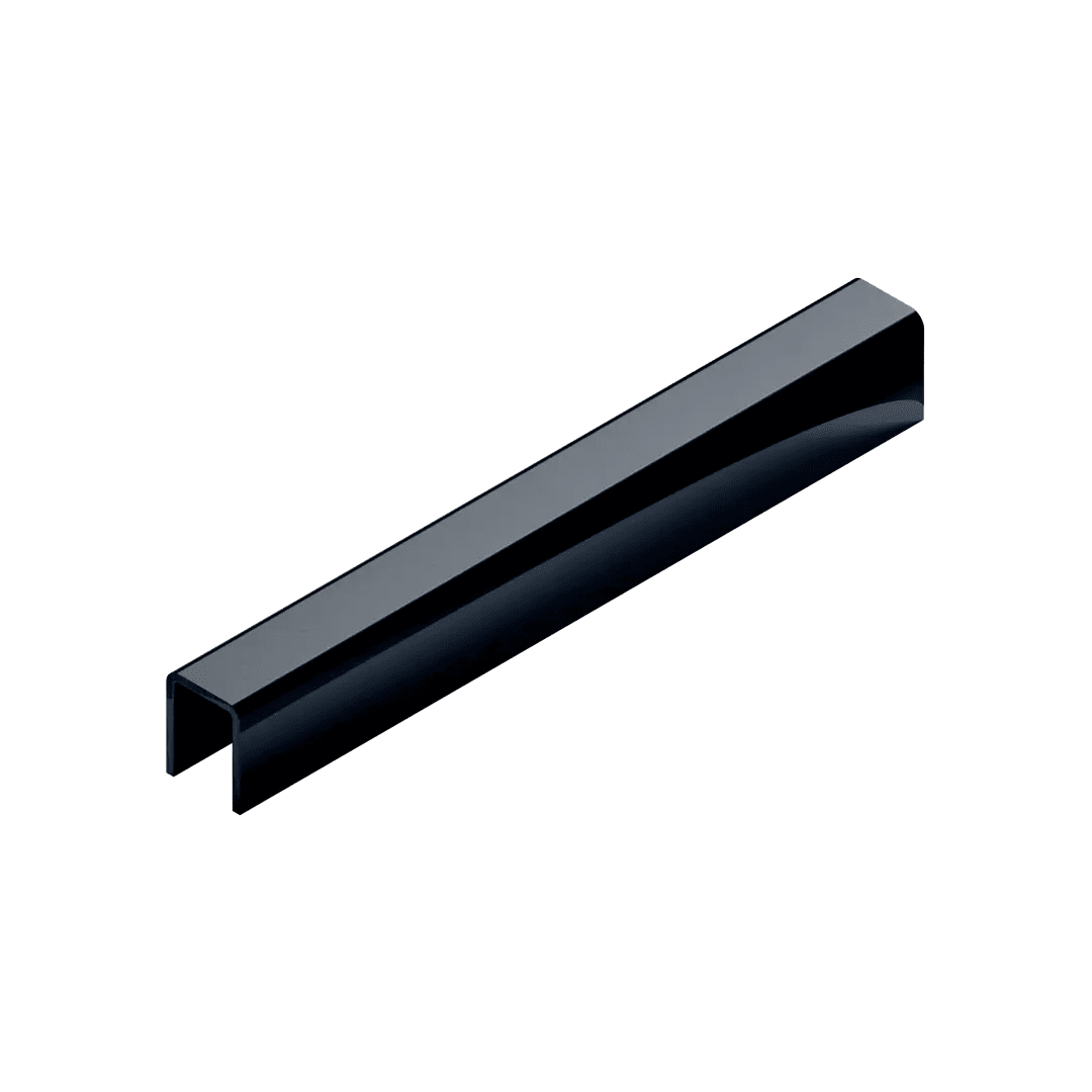 Профиль П-образный Neexy pvs97-21 BL-D антрацит зеркальный 270x1x1