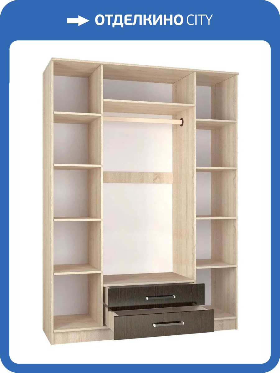 Шкаф 4-х створчатый ТЭКС Лирика 00-00003748 фото 2