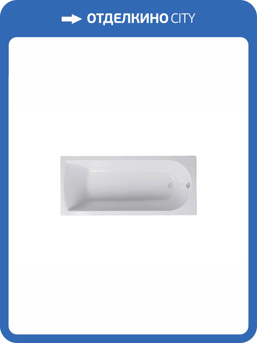 Акриловая ванна Timo Mika MIKA1870 180x70 без каркаса фото 5