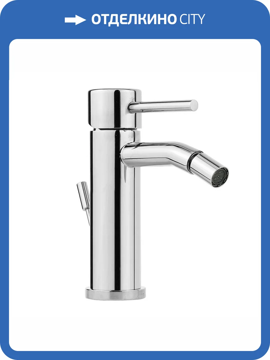 Смеситель для биде Giulini Futuro F6547A с донным клапаном, хром фото 3