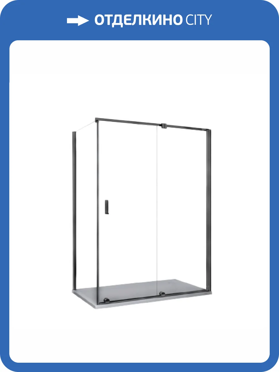 Душевой уголок Cerutti Spa PREMIATA В120-8 стекло прозрачное фото 2